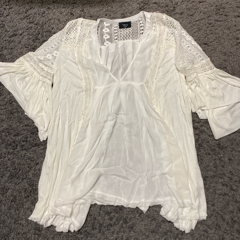 WHITE blouse